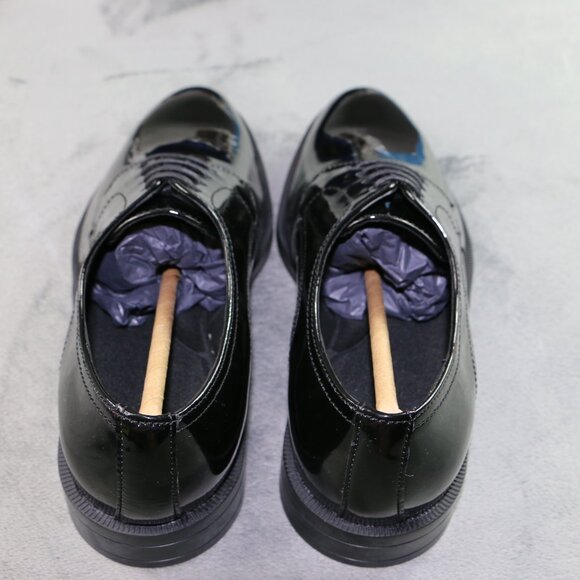 HUGO BOSS Men’s NEW $180 Black Patent Leather Colby Derby Dress Shoes Size US 7 main image 7